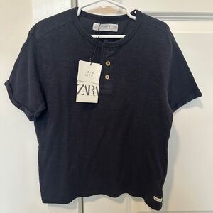 Zara Boys short sleeve top in size 7 with tags